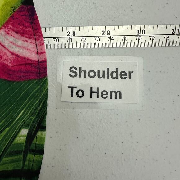 Worthington Womens Top‎ Size L Tropical Floral Sleeveless Resort Cruise Vacation - Picture 6 of 7